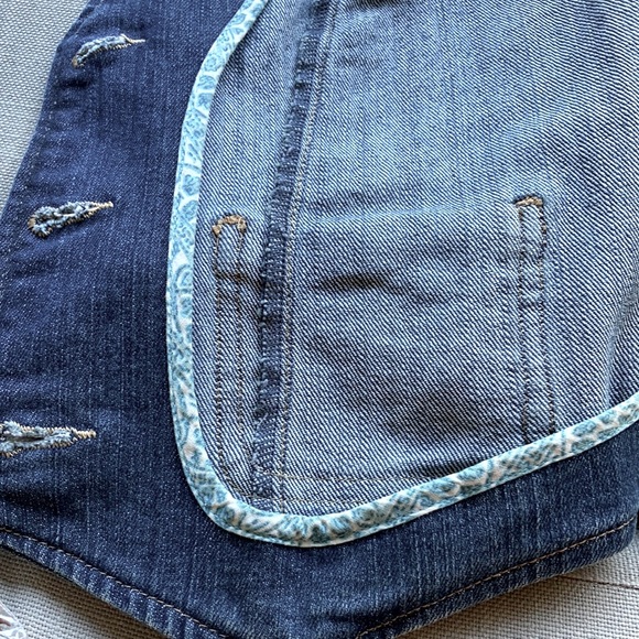 XRD 70’s style Denim Vest - Picture 8 of 8